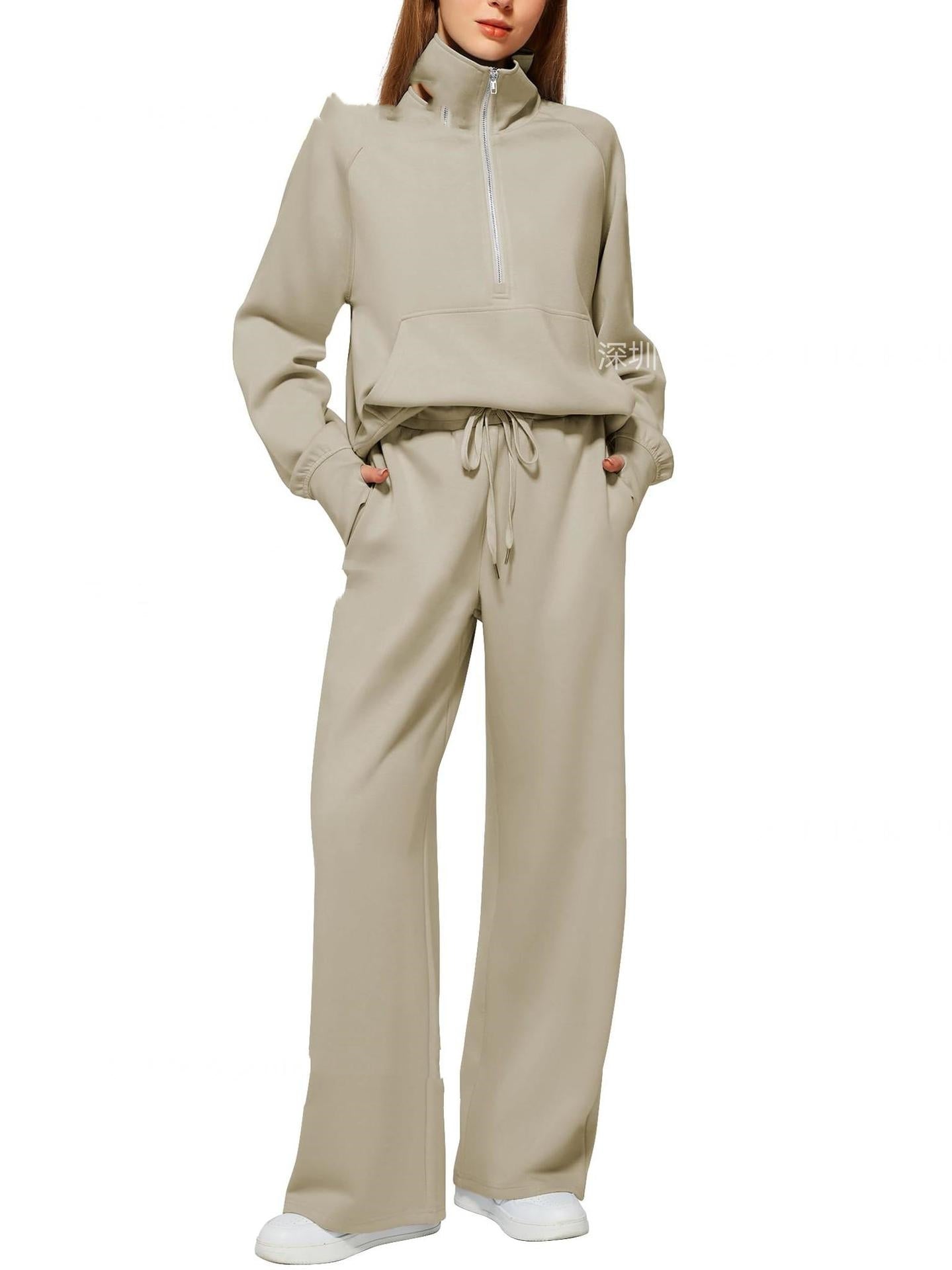 Women’s Half-Zip Lounge Set