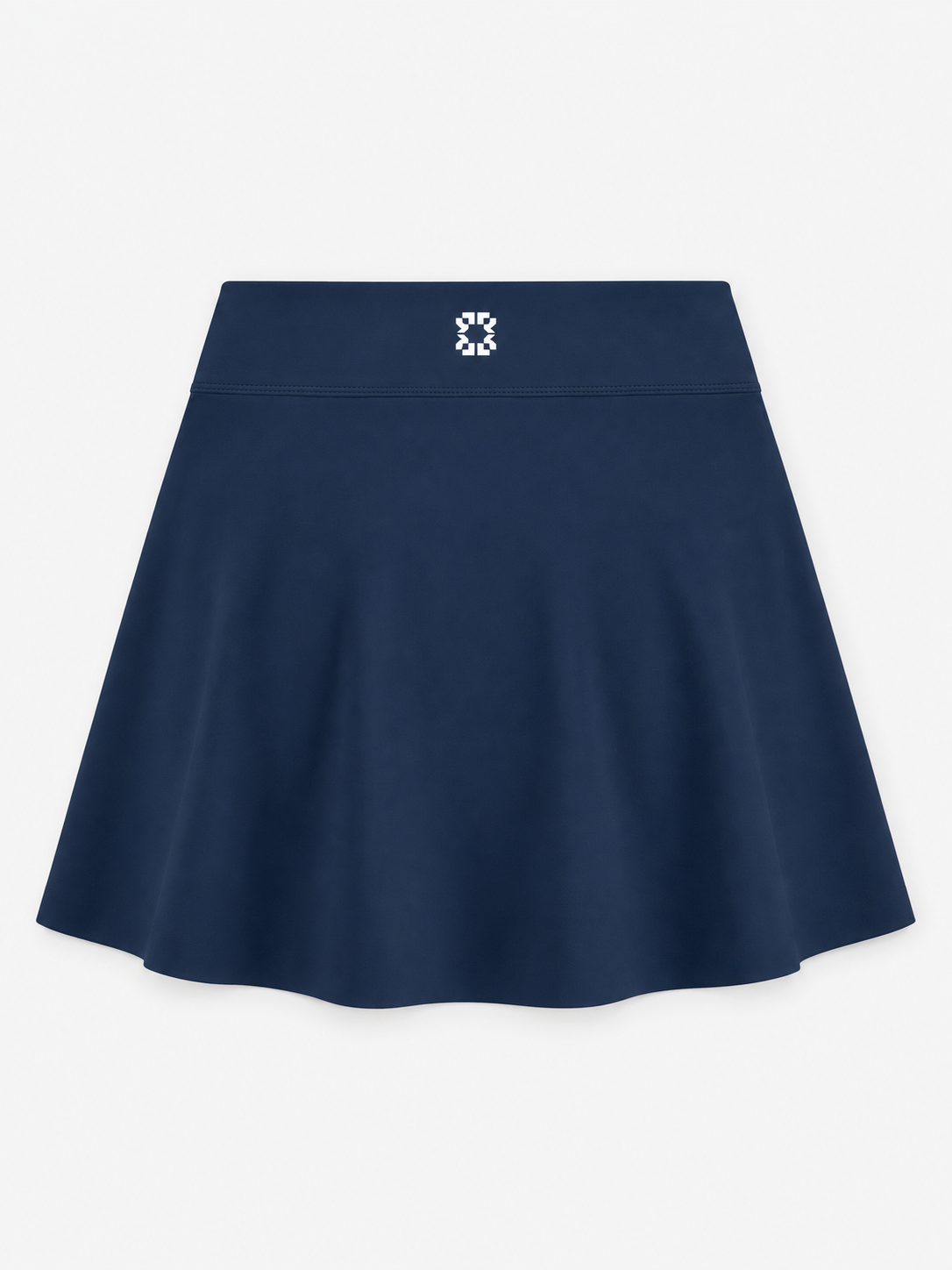 Ritual A-Line Contrast Panel Slit Skirt