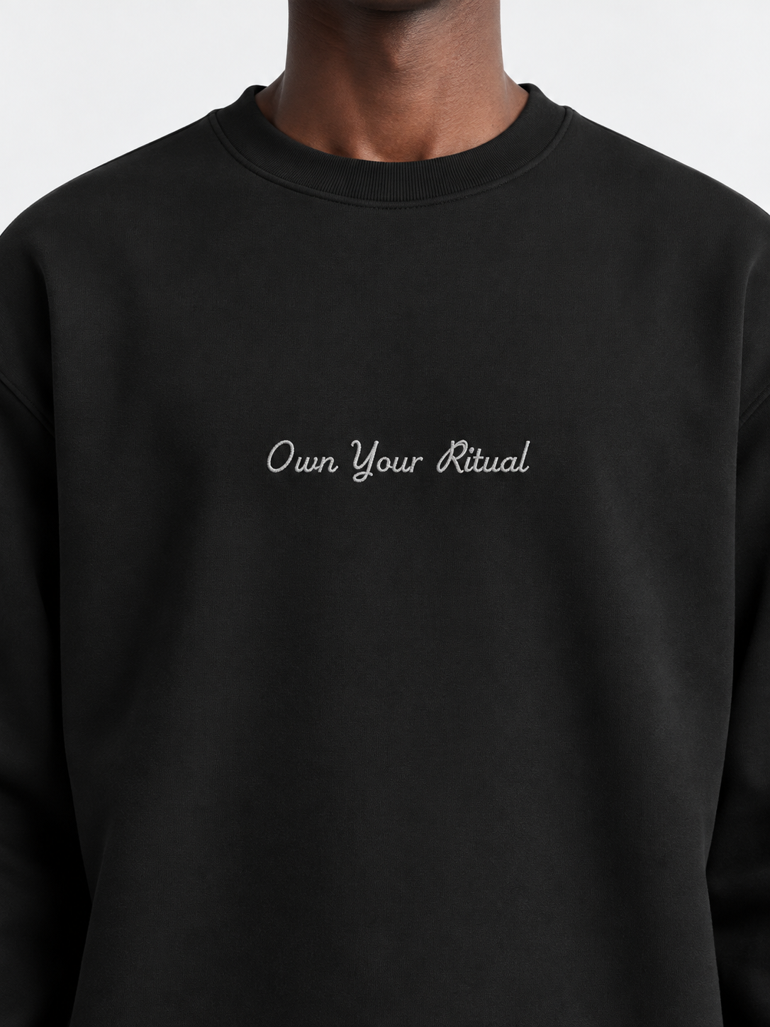 Own Your Ritual Embroidered Sweatshirt