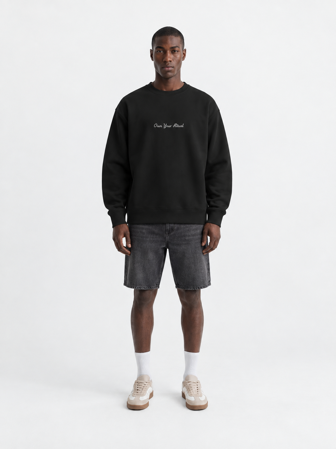 Own Your Ritual Embroidered Sweatshirt