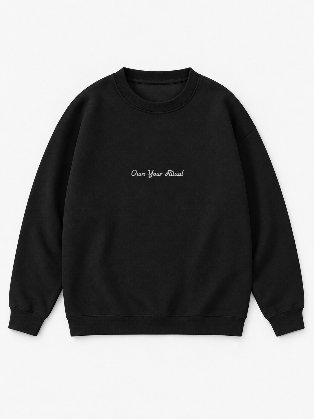 Own Your Ritual Embroidered Sweatshirt