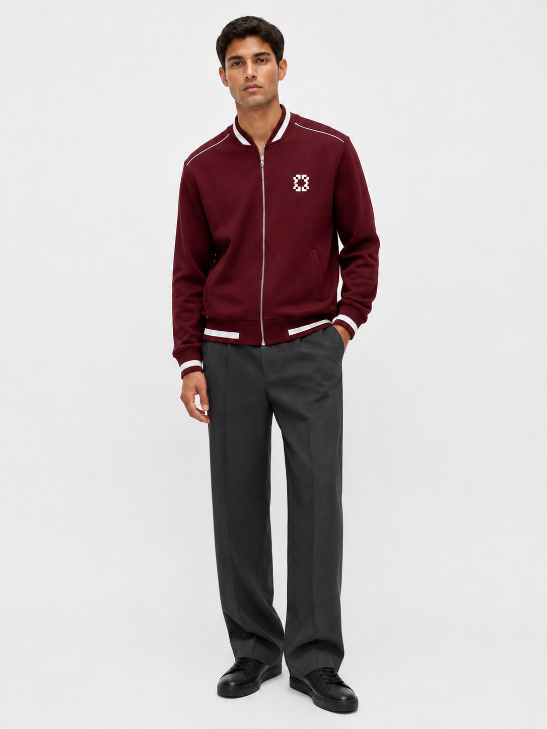 Signature Piping Track Jacket