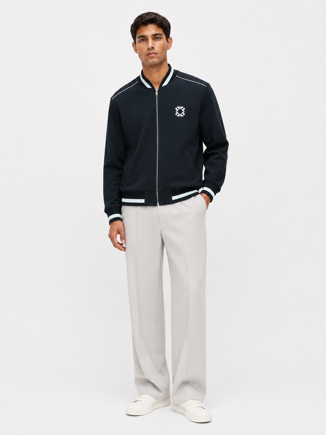 Signature Piping Track Jacket